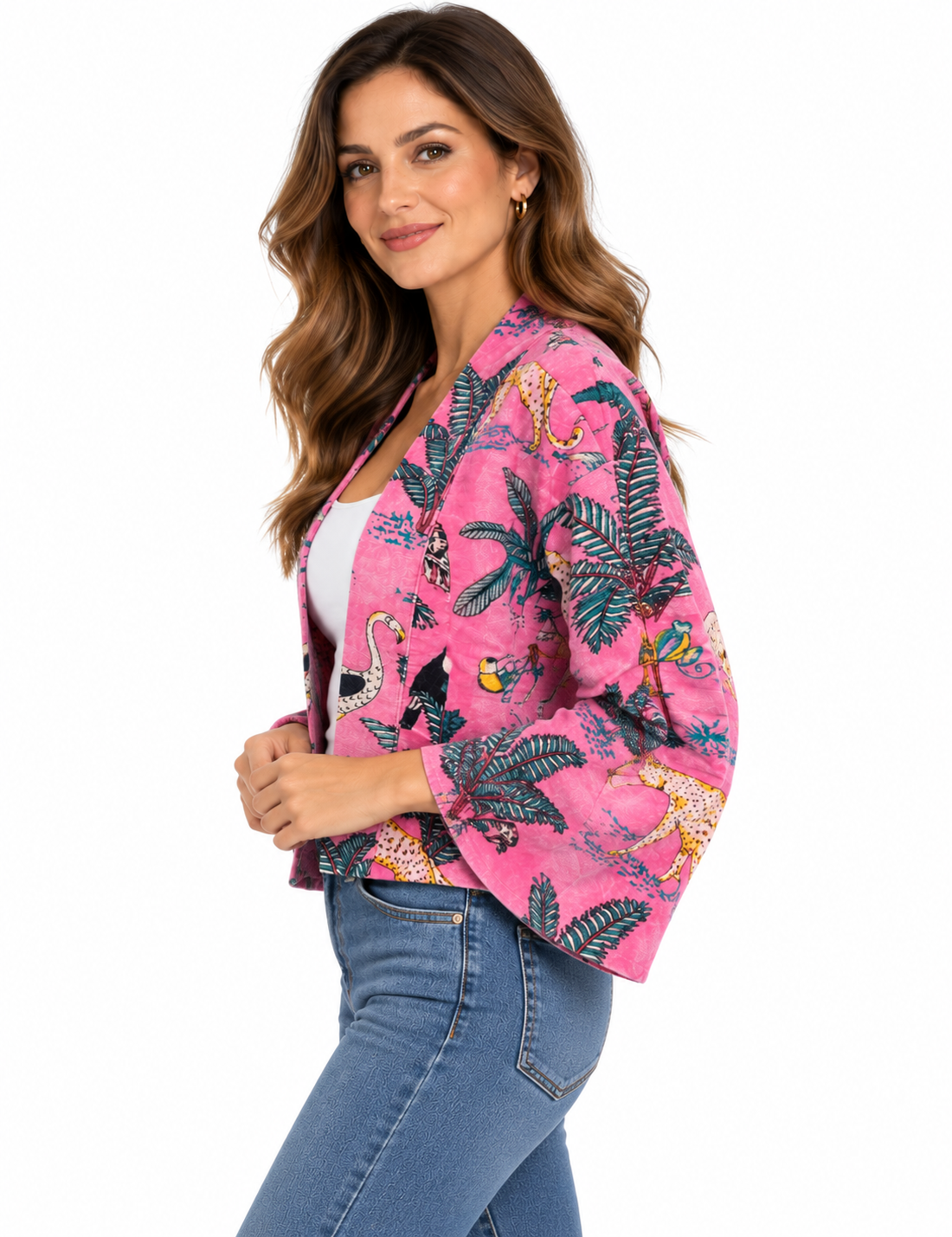 Sierra Safari Jacket Pink