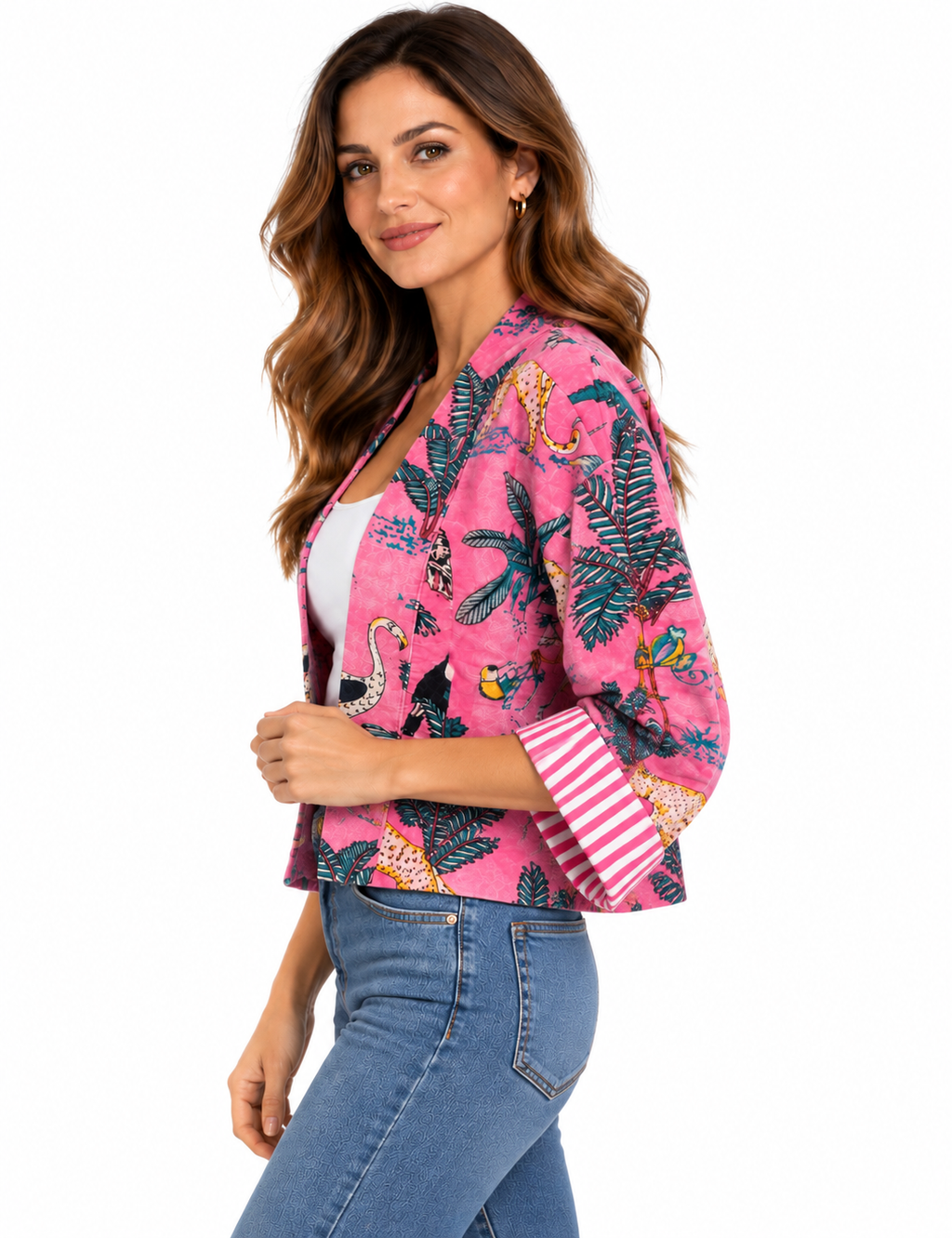 Sierra Safari Jacket Pink