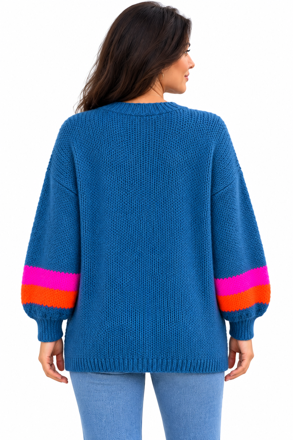 Daisy Cardigan Blue