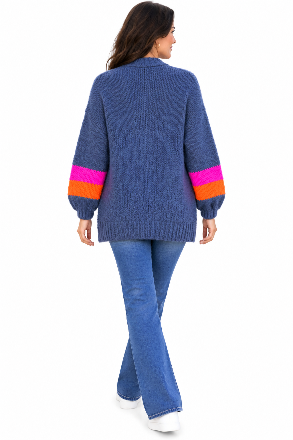 Daisy Cardigan Navy
