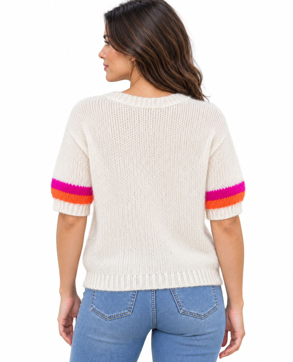 Daisy Jumper White