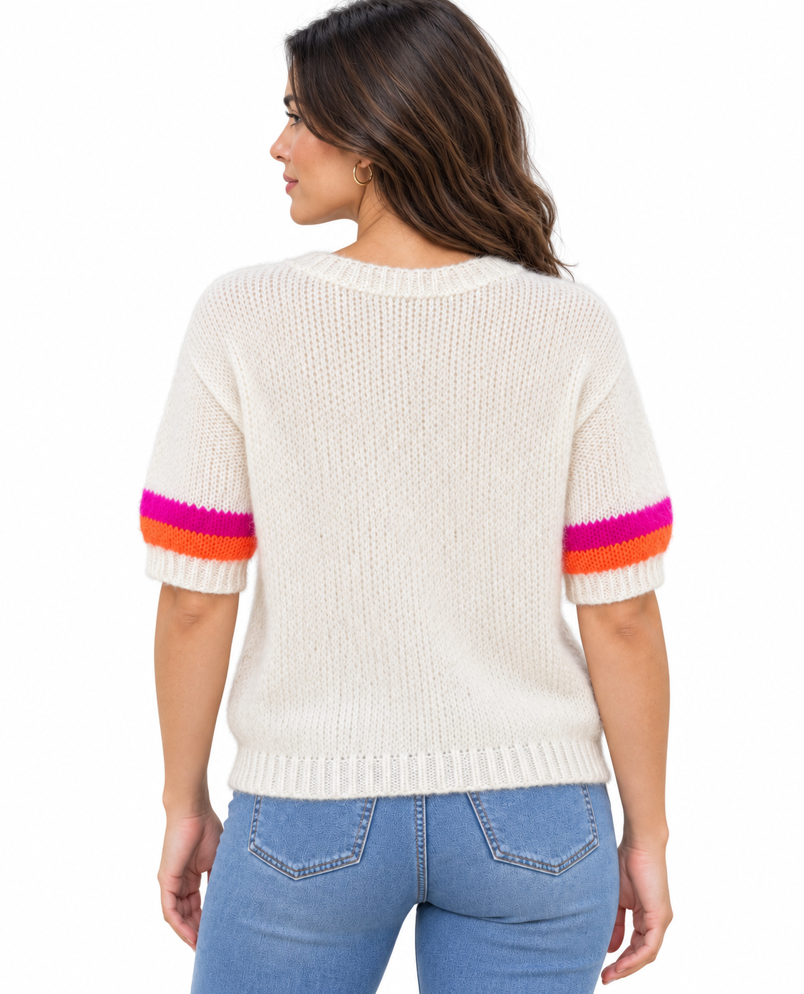 Daisy Jumper White