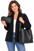 Harriet Hobo Bag Black