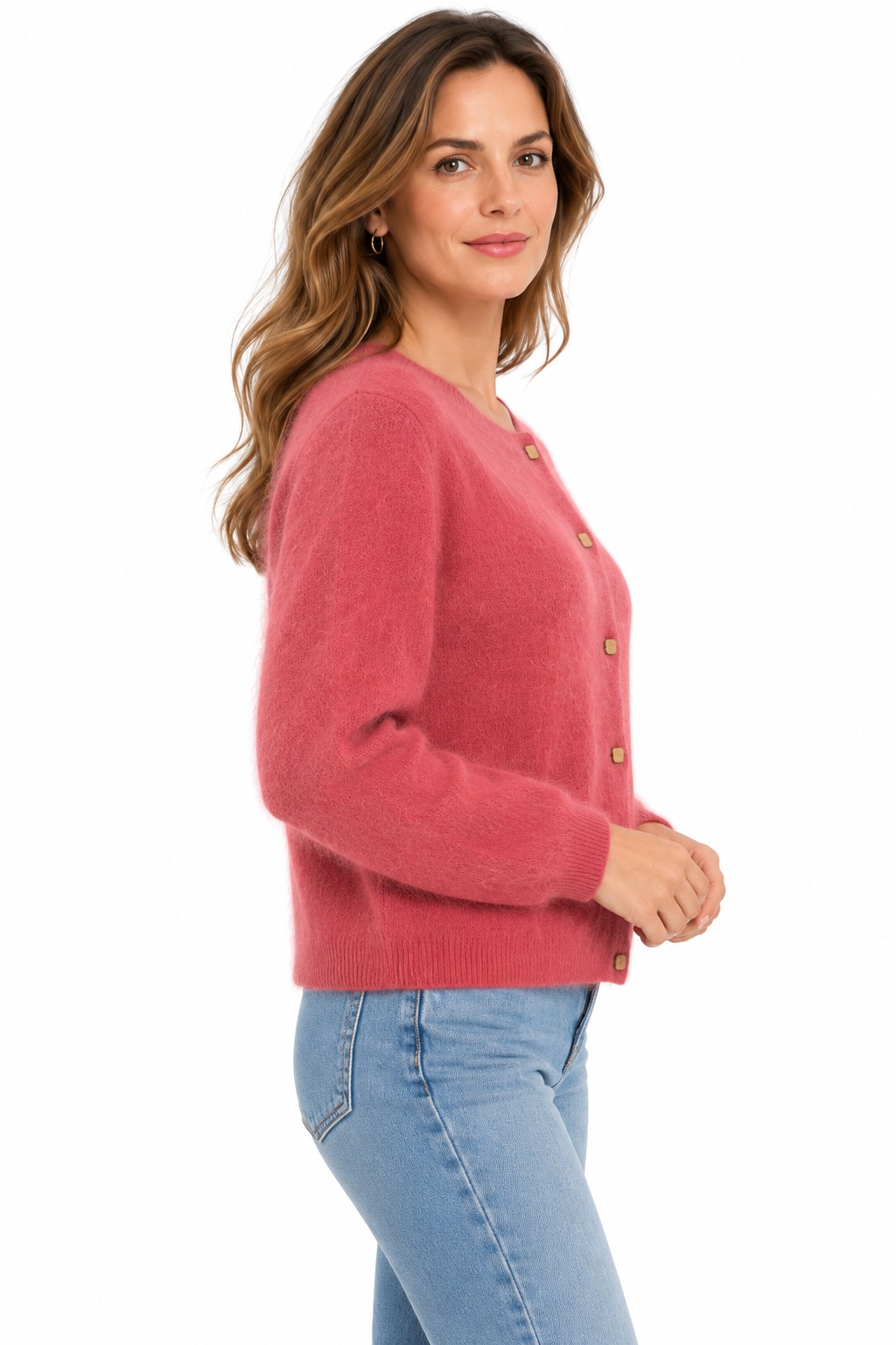 Lila Cardigan Rose